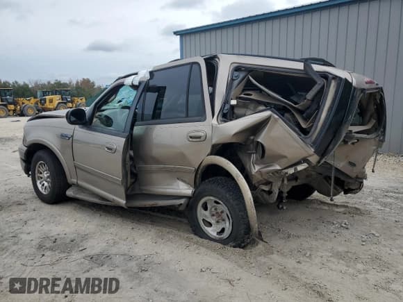 ✅ 2002 Ford Expedition Eddie Bauer • VIN: 1FMRU17W52LA65502 • Lot: 83791534. Listed on Copart with Not provided. Free auction sales archive from the USA and detailed vehicle history report at DreamBid. Image 2.
