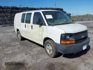 ✅ 2008 Chevrolet Express Cargo • VIN: 1GCFG15XX81173208 • Lot: 42011971. Listed on IAAI with Not provided. Free auction sales archive from the USA and detailed vehicle history report at DreamBid. Image 1.