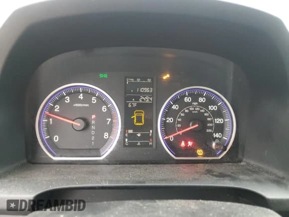 ✅ 2009 Honda CR-V EX • VIN: 3CZRE38519G702163 • Lot: 80898585. Listed on Copart with 110,963 mi. Free auction sales archive from the USA and detailed vehicle history report at DreamBid. Image 9.