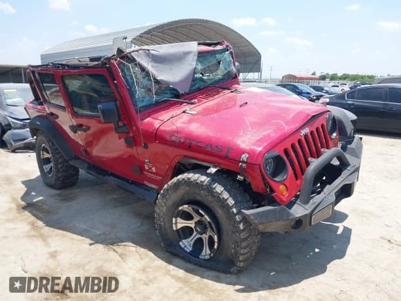 ✅ 2007 Jeep Wrangler X • VIN: 1J4GA39127L154527 • Lot: 42316655. Listed on IAAI with 126,124 mi. Free auction sales archive from the USA and detailed vehicle history report at DreamBid. Image 1.