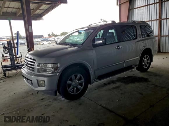 ✅ 2005 Infiniti QX56 • VIN: 5N3AA08A25N809236 • Lot: 96396825. Listed on Copart with 176,629 mi. Free auction sales archive from the USA and detailed vehicle history report at DreamBid. Image 1.