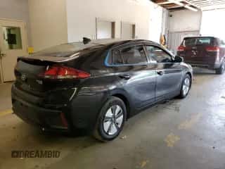 2017 Hyundai Ioniq Blue with VIN KMHC65LC0HU027441, listed as a Copart auction lot 62608343 with 144,045 mi miles and . Bid and sale history available at DreamBid. Image 3.