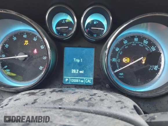 ✅ 2016 Buick Verano Sport Touring • VIN: 1G4PW5SK1G4181651 • Lot: 43495678. Listed on IAAI with 120,061 mi. Free auction sales archive from the USA and detailed vehicle history report at DreamBid. Image 7.