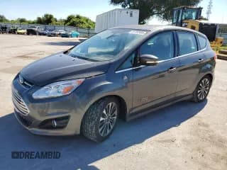 ✅ 2017 Ford C-Max Titanium • VIN: 1FADP5FU5HL110448 • Лот: 81732905. Опубликован ранее на Copart с пробегом 78 602 миль. Бесплатный доступ к архиву аукционных продаж из США и подробный отчёт об истории автомобиля на DreamBid. Изображение 1.