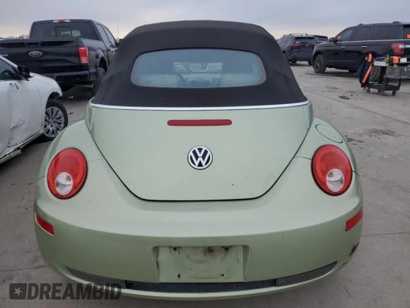 ✅ 2007 Volkswagen Beetle • VIN: 3VWRF31YX7M402771 • Lot: 86410834. Listed on Copart with Not provided. Free auction sales archive from the USA and detailed vehicle history report at DreamBid. Image 6.