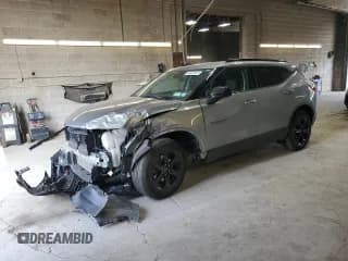 ✅ 2024 Chevrolet Blazer LT • VIN: 3GNKBHR41RS227606 • Lot: 68322915. Listed on Copart with 12,245 mi. Free auction sales archive from the USA and detailed vehicle history report at DreamBid. Image 1.