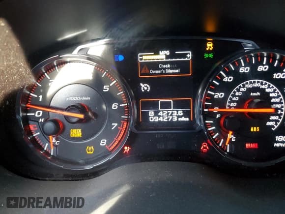 ✅ 2018 Subaru WRX Premium • VIN: JF1VA1B66J9830317 • Lot: 85332354. Listed on Copart with 94,273 mi. Free auction sales archive from the USA and detailed vehicle history report at DreamBid. Image 9.