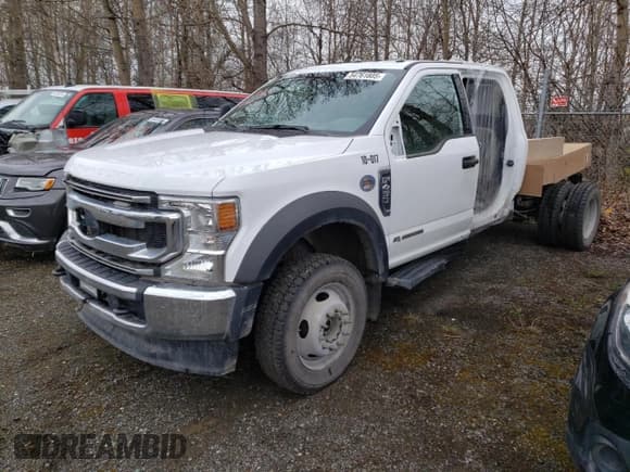 ✅ 2021 Ford F-450 XLT • VIN: 1FD0W4HT5MEC63898 • Lot: 54761805. Listed on Copart with 24,968 mi. Free auction sales archive from the USA and detailed vehicle history report at DreamBid. Image 1.