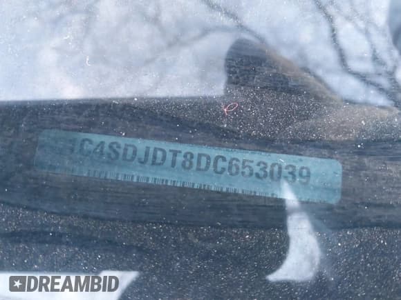 ✅ 2013 Dodge Durango Crew • VIN: 1C4SDJDT8DC653039 • Lot: 43872504. Wystawiony na IAAI z przebiegiem 105 489 mil. Bezpłatny archiwum sprzedaży aukcyjnych z USA i szczegółowy raport historii pojazdu na DreamBid. Zdjęcie 17.