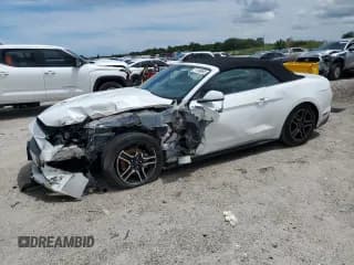 ✅ 2020 Ford Mustang EcoBoost • VIN: 1FATP8UH1L5112164 • Lot: 71104865. Listed on Copart with 64,625 mi. Free auction sales archive from the USA and detailed vehicle history report at DreamBid. Image 1.