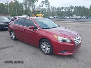 ✅ 2015 Subaru Legacy Premium • VIN: 4S3BNAF66F3055684 • Lot: 43368987. Listed on IAAI with 100,769 mi. Free auction sales archive from the USA and detailed vehicle history report at DreamBid. Image 1.