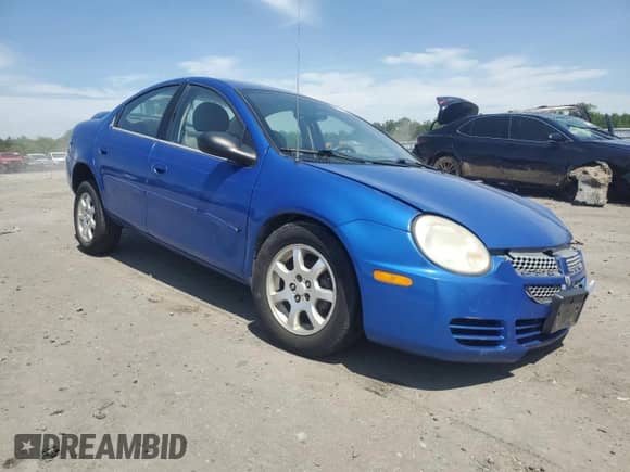 2005 Dodge Neon SXT z VIN 1B3ES56C35D278732, wystawiony jako Copart lot #57770025 z przebiegiem 254 274 mil mil oraz Szkoda całkowita • Salvage title. Historia ofert i sprzedaży dostępna na DreamBid. Obrazek 4.