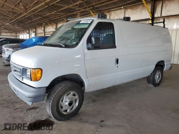 ✅ 2007 Ford Econoline Cargo Commercial • VIN: 1FTNE24L47DA74886 • Lot: 81548824. Listed on Copart with 372,086 mi. Free auction sales archive from the USA and detailed vehicle history report at DreamBid. Image 1.