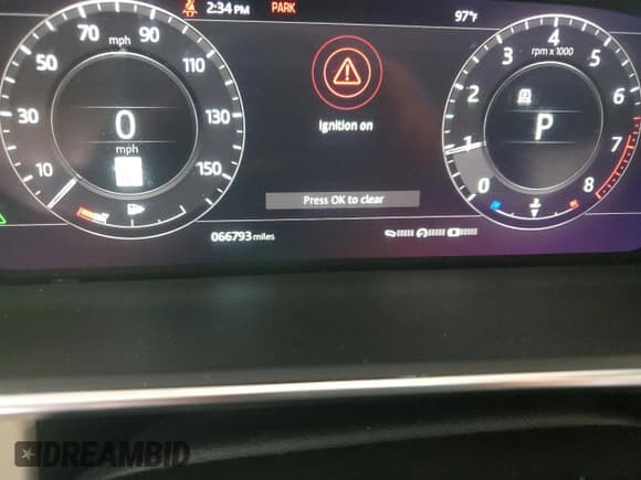 ✅ 2018 Land Rover Range Rover Sport HSE Dynamic • VIN: SALWV2SVXJA806965 • Lot: 68750595. Listed on Copart with 66,793 mi. Free auction sales archive from the USA and detailed vehicle history report at DreamBid. Image 9.