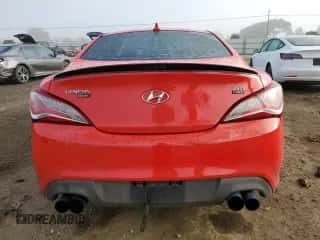 2013 Hyundai Genesis Coupe 2.0T с VIN KMHHT6KD9DU109855, выставлен на аукционе Copart как лот 85548954 с пробегом 127 719 миль миль и Списание • Salvage title. История ставок и продаж доступна на DreamBid. Изображение 6.