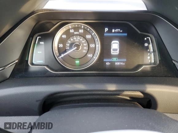 ✅ 2020 Hyundai Ioniq Blue • VIN: KMHC65LC8LU242672 • Lot: 83819974. Wystawiony na Copart z przebiegiem 80 814 mil. Bezpłatny archiwum sprzedaży aukcyjnych z USA i szczegółowy raport historii pojazdu na DreamBid. Zdjęcie 9.