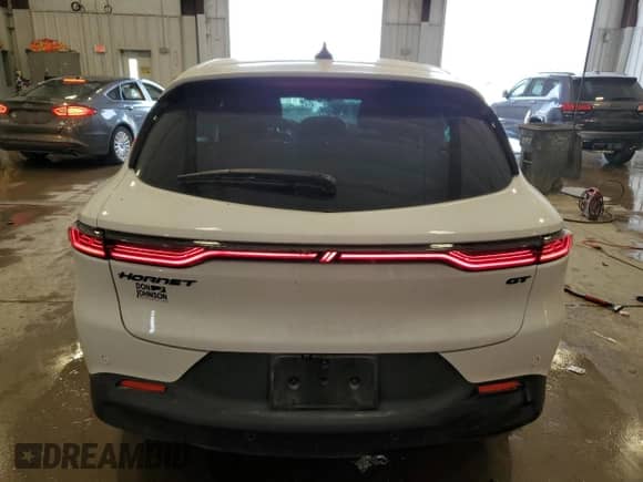 2024 Dodge Hornet GT z VIN ZACNDFAN8R3A41935, wystawiony jako Copart lot #59628185 z przebiegiem 4 750 mil mil oraz Szkoda całkowita • Salvage title. Historia ofert i sprzedaży dostępna na DreamBid. Obrazek 6.