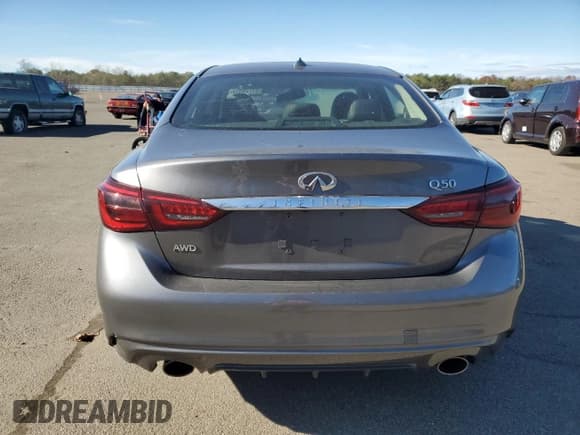 ✅ 2018 Infiniti Q50 Sport • VIN: JN1EV7AR7JM611217 • Лот: 91720845. Опубликован ранее на Copart с пробегом 45 719 миль. Бесплатный доступ к архиву аукционных продаж из США и подробный отчёт об истории автомобиля на DreamBid. Изображение 6.