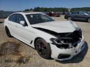 ✅ 2022 BMW 5 Series 540i • VIN: WBA53BJ09NWX73610 • Lot: 59991855. Listed on Copart with 38,248 mi. Free auction sales archive from the USA and detailed vehicle history report at DreamBid. Image 4.