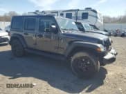 ✅ 2021 Jeep Wrangler Unlimited Willys Sport • VIN: 1C4HJXDN3MW817464 • Lot: 53806795. Listed on Copart with 89,845 mi. Free auction sales archive from the USA and detailed vehicle history report at DreamBid. Image 4.