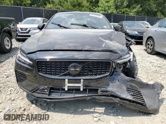 ✅ 2023 Volvo S60 Plus Black Edition • VIN: 7JRH60FH7PG231351 • Lot: 66170644. Listed on Copart with 9,265 mi. Free auction sales archive from the USA and detailed vehicle history report at DreamBid. Image 5.