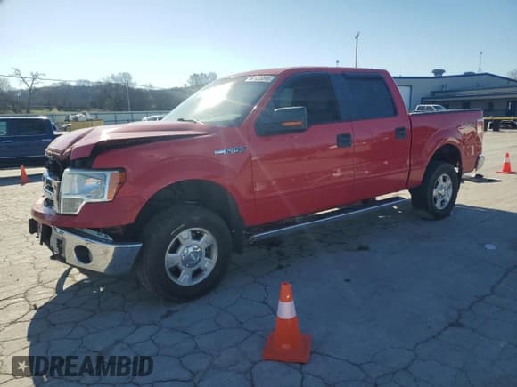 ✅ 2012 Ford F-150 XL • VIN: 1FTFW1EF6CKD59115 • Lot: 50122095. Listed on Copart with 283,019 mi. Free auction sales archive from the USA and detailed vehicle history report at DreamBid. Image 1.