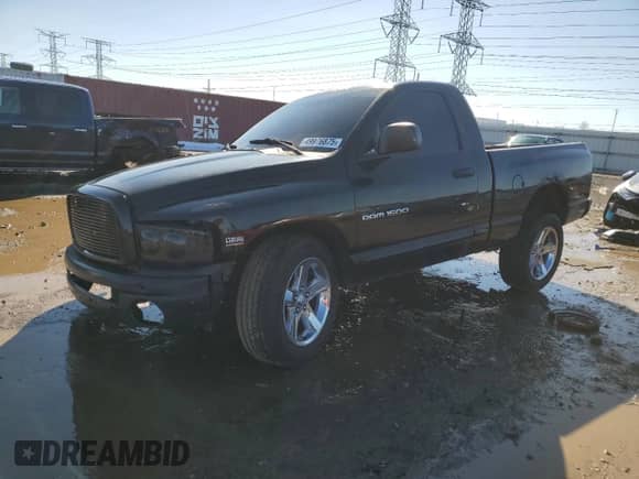 2005 Dodge 1500 SLT z VIN 1D7HA16D25J535578, wystawiony jako Copart lot #49976875 z przebiegiem 126 139 mil mil oraz Szkoda całkowita • Salvage title. Historia ofert i sprzedaży dostępna na DreamBid. Obrazek 1.