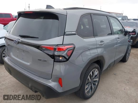 ✅ 2025 Subaru Forester Touring Hybrid • VIN: JF2SLSTD3SH409321 • Lot: 43073340. Listed on IAAI with 1,291 mi. Free auction sales archive from the USA and detailed vehicle history report at DreamBid. Image 4.
