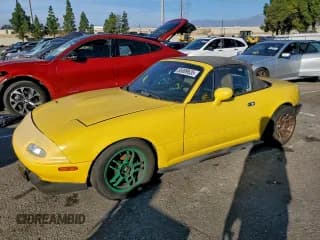 ✅ 1997 Mazda MX-5 Miata • VIN: JM1NA3539V0730262 • Lot: 95009635. Listed on Copart with 44,843 mi. Free auction sales archive from the USA and detailed vehicle history report at DreamBid. Image 1.