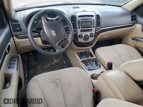 2010 Hyundai Santa Fe GLS с VIN 5NMSG3AB4AH344065, выставлен на аукционе Copart как лот 73825034 с пробегом Не указан миль и Списание • Salvage title. История ставок и продаж доступна на DreamBid. Изображение 8.