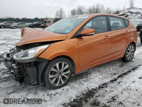 ✅ 2015 Hyundai Accent Sport • VIN: KMHCU5AE4FU226886 • Lot: 44789755. Listed on Copart with 118,907 mi miles. Access the free auction sales archive from the USA and view a detailed vehicle history report at DreamBid. Image 1.