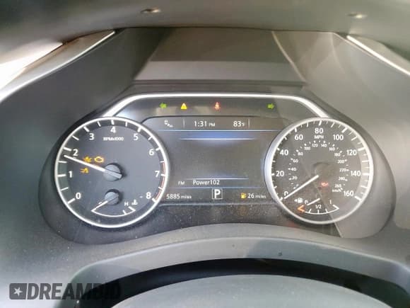 ✅ 2024 Nissan Murano SV • VIN: 5N1AZ2BJ5RC129872 • Lot: 90369215. Listed on Copart with 5,885 mi. Free auction sales archive from the USA and detailed vehicle history report at DreamBid. Image 9.