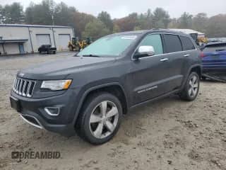 2014 Jeep Grand Cherokee Limited с VIN 1C4RJFBM3EC432708, выставлен на аукционе Copart как лот 91044485 с пробегом 120 124 миль миль и Чистый • Clean title. История ставок и продаж доступна на DreamBid. Изображение 1.