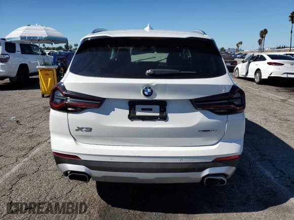 ✅ 2024 BMW X3 sDrive30i • VIN: 5UX43DP06R9U45291 • Lot: 85267055. Listed on Copart with Not provided. Free auction sales archive from the USA and detailed vehicle history report at DreamBid. Image 6.