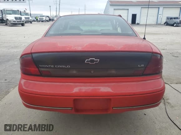 ✅ 1997 Chevrolet Monte Carlo LS • VIN: 2G1WW12M8V9168926 • Lot: 39461374. Listed on Copart with 143,511 mi. Free auction sales archive from the USA and detailed vehicle history report at DreamBid. Image 6.