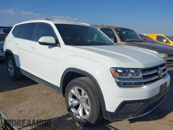 ✅ 2019 Volkswagen Atlas S • VIN: 1V2AP2CA7KC594862 • Лот: 43016781. Опубликован ранее на IAAI с пробегом 34 130 миль. Бесплатный доступ к архиву аукционных продаж из США и подробный отчёт об истории автомобиля на DreamBid. Изображение 1.