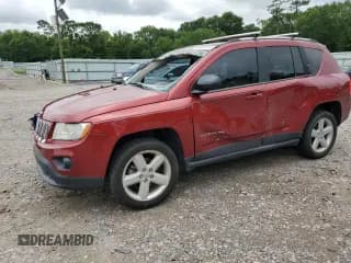 ✅ 2013 Jeep Compass Limited • VIN: 1C4NJCCB4DD190966 • Lot: 60505445. Listed on Copart with 166,438 mi. Free auction sales archive from the USA and detailed vehicle history report at DreamBid. Image 1.