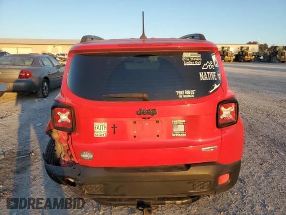 ✅ 2017 Jeep Renegade Latitude • VIN: ZACCJABB6HPE71834 • Лот: 92500685. Опубликован ранее на Copart с пробегом 184 515 миль. Бесплатный доступ к архиву аукционных продаж из США и подробный отчёт об истории автомобиля на DreamBid. Изображение 6.