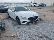 ✅ 2022 Genesis G70 3.3T • VIN: KMTG54TE7NU098749 • Lot: 42753626. Listed on IAAI with 19,324 mi. Free auction sales archive from the USA and detailed vehicle history report at DreamBid. Image 1.