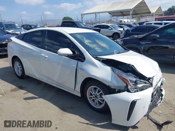 ✅ 2019 Toyota Prius LE • VIN: JTDKARFU1K3083427 • Lot: 43345927. Listed on IAAI with 155,162 mi. Free auction sales archive from the USA and detailed vehicle history report at DreamBid. Image 13.