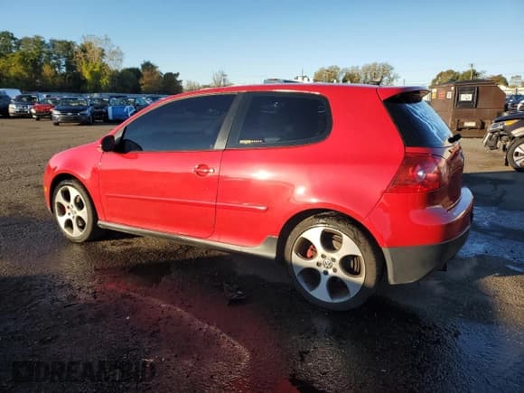✅ 2007 Volkswagen Golf GTI • VIN: WVWFV71KX7W273975 • Lot: 85892885. Listed on Copart with 57,539 mi. Free auction sales archive from the USA and detailed vehicle history report at DreamBid. Image 2.