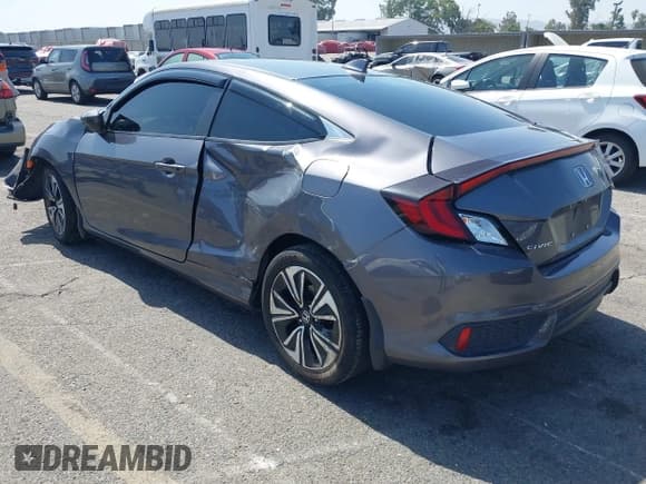 ✅ 2018 Honda Civic EX-T • VIN: 2HGFC3B38JH355796 • Lot: 42549047. Listed on IAAI with 120,421 mi. Free auction sales archive from the USA and detailed vehicle history report at DreamBid. Image 3.
