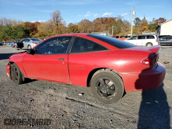 ✅ 2003 Chevrolet Cavalier • VIN: 1G1JC12F737190533 • Lot: 91657235. Listed on Copart with Not provided. Free auction sales archive from the USA and detailed vehicle history report at DreamBid. Image 2.