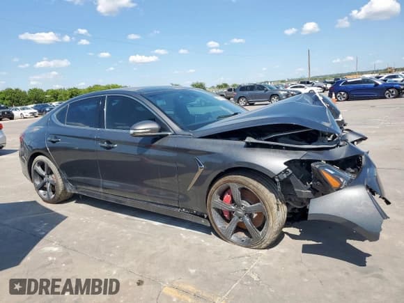 ✅ 2019 Genesis G70 Advanced • VIN: KMTG34LEXKU044878 • Lot: 68528505. Listed on Copart with 70,655 mi. Free auction sales archive from the USA and detailed vehicle history report at DreamBid. Image 4.