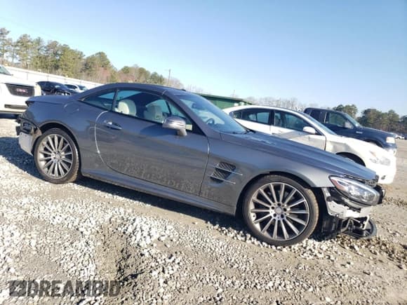 ✅ 2017 Mercedes-Benz SL 550 • VIN: WDDJK7DA5HF046691 • Lot: 48105765. Listed on Copart with 26,282 mi. Free auction sales archive from the USA and detailed vehicle history report at DreamBid. Image 4.