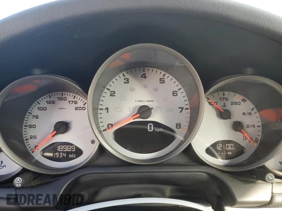 ✅ 2008 Porsche 911 Carrera S • VIN: WP0CB29938S777079 • Lot: 78323764. Listed on Copart with 18,989 mi. Free auction sales archive from the USA and detailed vehicle history report at DreamBid. Image 9.