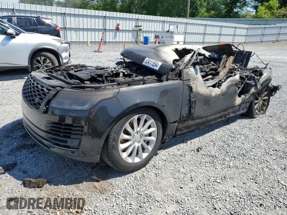 ✅ 2021 Land Rover Range Rover • VIN: SALGR2SU1MA422920 • Lot: 53411554. Listed on Copart with Not provided. Free auction sales archive from the USA and detailed vehicle history report at DreamBid. Image 1.