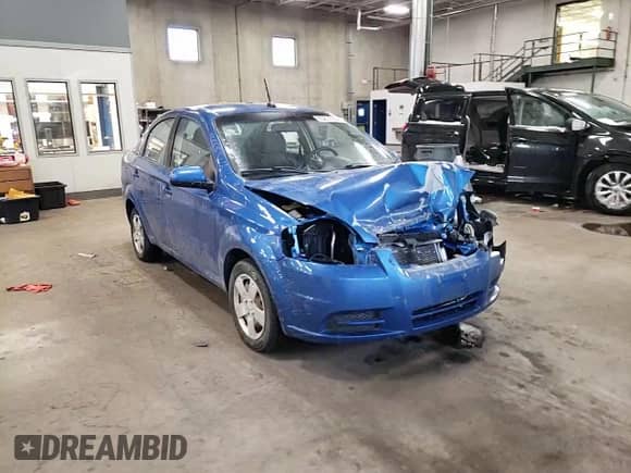 2010 Chevrolet Aveo 1LT z VIN KL1TD5DE9AB051398, wystawiony jako Copart lot #85873554 z przebiegiem 106 426 mil mil oraz Szkoda całkowita • Salvage title. Historia ofert i sprzedaży dostępna na DreamBid. Obrazek 10.