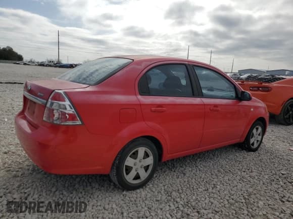 ✅ 2007 Chevrolet Aveo LS • VIN: KL1TD56637B177724 • Lot: 87205464. Wystawiony na Copart z przebiegiem 164 192 mil. Bezpłatny archiwum sprzedaży aukcyjnych z USA i szczegółowy raport historii pojazdu na DreamBid. Zdjęcie 3.