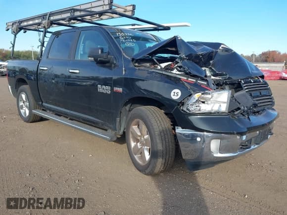 ✅ 2017 Ram 1500 Big Horn • VIN: 1C6RR7LT9HS641358 • Lot: 43093664. Listed on IAAI with 88,289 mi. Free auction sales archive from the USA and detailed vehicle history report at DreamBid. Image 6.
